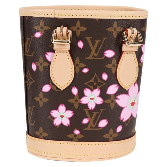 LOUIS VUITTON Cherry Blossom LV × TM Nano Bucket Bag Sakura - Picture 3 of 16